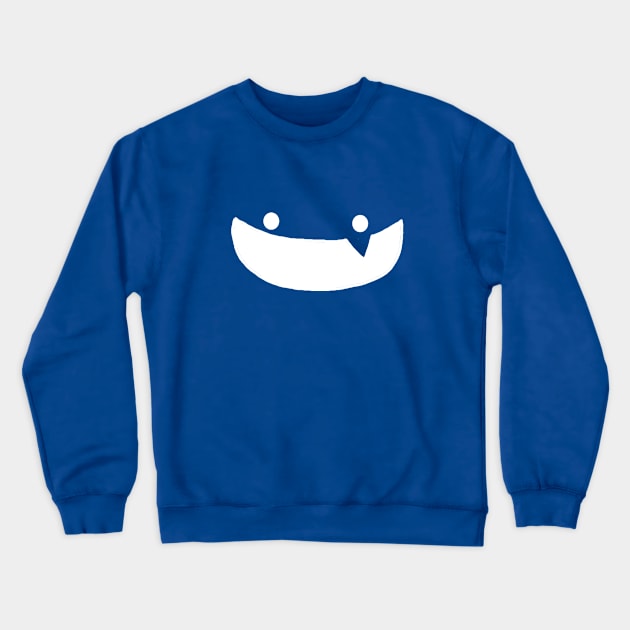 Badhat Grin Crewneck Sweatshirt by BadhatDesigns